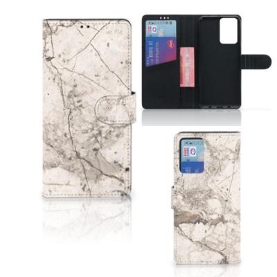 Xiaomi Redmi Note 10 Pro | Bookcase | Marmer Beige