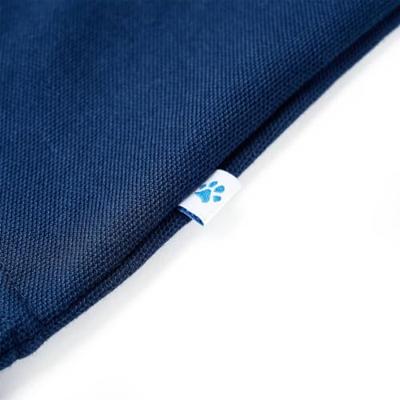 Kinderpoloshirt 140 marineblauw
