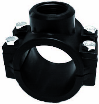 PP Aanboorzadel - 63 mm x 1"