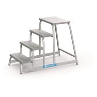 Zarges opstap 800mm platformhoogte - thumbnail