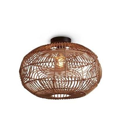 GOOD&MOJO Plafondlamp 'Madeira' Rotan, 48cm, kleur Naturel
