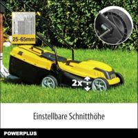 Rasaerba elettrico - POWERPLUS - POWEG62205 - 1300 W - 320 mm Ø - Con raccolta e scarico posteriore - thumbnail