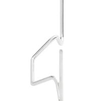 VidaXL Broeikasklemmen 100 st w type gegalvaniseerd staal - thumbnail