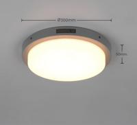 Trio PlafondlampBermejo rond antraciet - 630369142 - thumbnail