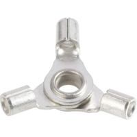 Vogt Verbindungstechnik 3520a3 Splitter Dwarsdoorsnede (max.): 2.50 mm² Schachtdiameter: 4 mm Ongeïsoleerd Metaal 1 stuk(s) - thumbnail