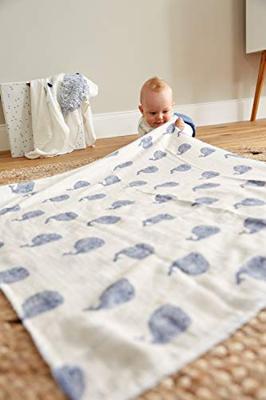 Lässig Heavenly soft swaddle doek / luier L 3 stuks Little Water Whale 80 x 80 cm Lässig Heavenly soft swaddle doek / luier L 3 stuks Little Water Whale 80 x 80 cm