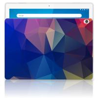 Lenovo Tab M10 Back Cover Polygon Dark - thumbnail