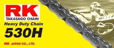 RK Chain 530h 104 cl gray/gray open