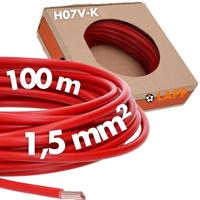LAPP 4520041/100 Draad H07V-K 1 x 1.50 mm² Rood 100 m - thumbnail