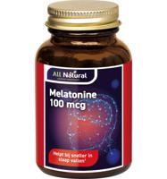 All Natural Melatonine 100 mcg Tabletten - thumbnail