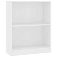 VidaXL Boekenkast 60x24x76 cm bewerkt hout wit - thumbnail