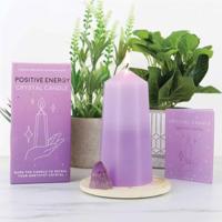 Gift Republic Crystal Candle - Positiviteit - thumbnail