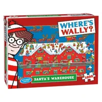 Xms Where's Wally Santas Warehouse Puzzel 1000 Stukjes - thumbnail