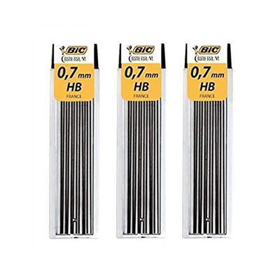 Bic criterium potloodstiften, 0,7 mm, HB, etui van 12 stuks