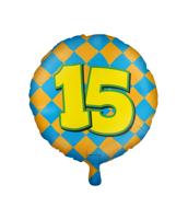 Paperdreams Happy folie ballon - 15 jaar - thumbnail