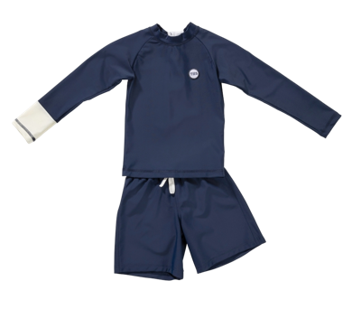 Tenue Soleil UV Set Blauw 12-18 mnd Tenue Soleil UV Set Blauw 12-18 mnd