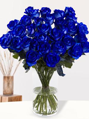 30 blauwe rozen - XL rozen 30 blauwe rozen - XL rozen