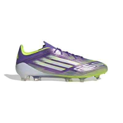 adidas F50 Elite Gras Voetbalschoenen (FG) Paars Wit Neongeel adidas F50 Elite Gras Voetbalschoenen (FG) Paars Wit Neongeel