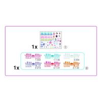 Barbie Aquabeads Nagelnavulling - 40 nagels met versieringen - Geschikt voor kinderen vanaf 4 jaar - thumbnail