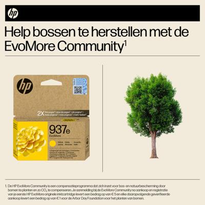 Originele inktcartridge HP Geel - thumbnail