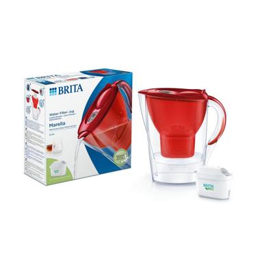 Kruik met Filter Brita Marella Rood 2,4 L