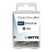 Set van tips WITTE PH 2 BITFLEX TIN PH2 5 Stuks - thumbnail