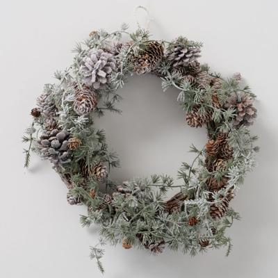 Boltze Home Krans met dennenappels 32cm