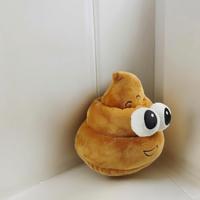 Poo Knuffel Pluche Poep, 18cm - thumbnail