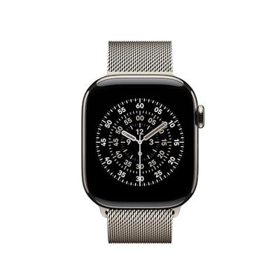 Apple Watch Band - Milanees bandje - 42 mm - Naturel - One Size