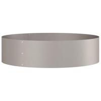 VidaXL Plantenring 5 pcs bruin 80 x 80 x 20 cm cortenstaal - thumbnail