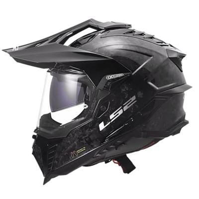 LS2 endurohelm "mx701 explorer carbon forged" helmet mx701 explorer forged carbon gr. s