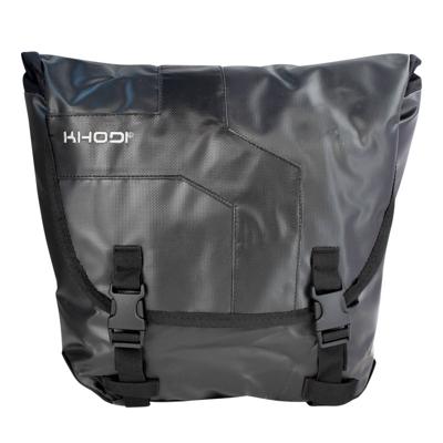 Khodi schoudertas Downtown 41 x 37 cm tarpaulin zwart