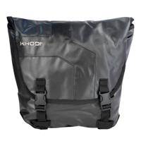 Khodi schoudertas Downtown 41 x 37 cm tarpaulin zwart - thumbnail