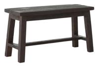 MUST Living Halbank 'Trinity' Teakhout, kleur Bruin - thumbnail