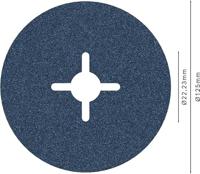 Bosch Accessories 2608606735 Fiberschijf Diameter 125 mm 1 stuk(s) - thumbnail