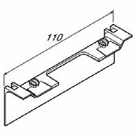 Electra Plint passtuk zwart 80mm SL2008A9011 - thumbnail