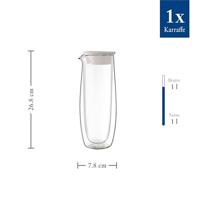 VILLEROY & BOCH - Artesano Hot&Cold Beverages - Karaf met deksel 1,00l - thumbnail