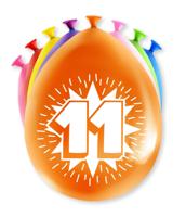 Paperdreams happy party ballon - 11 jaar - thumbnail