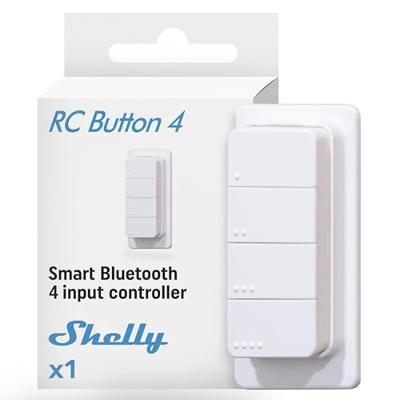 Shelly Shelly BLU RC Button 4 Afstandsbediening, Toets Bluetooth Low Energy