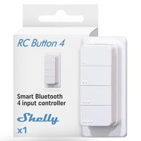Shelly Shelly BLU RC Button 4 Afstandsbediening, Toets Bluetooth Low Energy - thumbnail