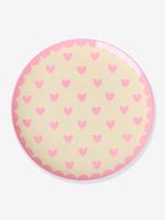 Dessertbord FAVORITE HEARTS kind klein model RICE Red Kiss rozen - thumbnail