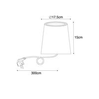 QAZQA Moderne tuinspot zwart rond IP65 AR111 - Lennard - thumbnail