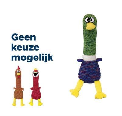 KONG SHAKERS CUCKOOS ASSORTI 32X9X8 CM