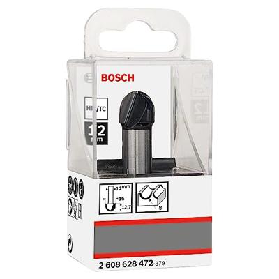 Bosch Accessoires Halfrondprofielfrezen 12 mm, R1 8 mm, D 16 mm, L 12,7 mm, G 54 mm 1st - 2608628472