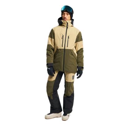Tenson Aero XX Ski Wintersportjas Heren Olive Gray M Tenson Aero XX Ski Wintersportjas Heren Olive Gray M