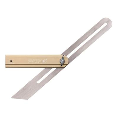 Sola Zweihaak 250mm blok brons gean. VSTG250, ALU, been met graden aanduiding - 56052101 - 56052101