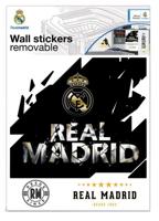 Real Madrid muursticker logo premium 8 stickers - thumbnail