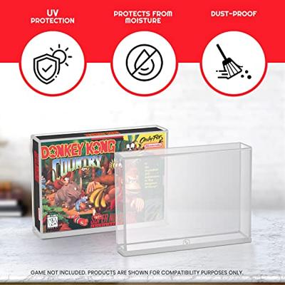 Acrylic Case 2-Pack for SNES/N64