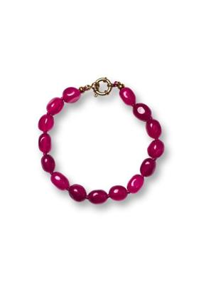 Bonnie Studios Bobby Burgundy Bracelet