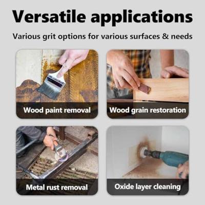 VidaXL Schuurrollen 3 pcs bruin 12 x 12 x 10 cm synthetische vezel